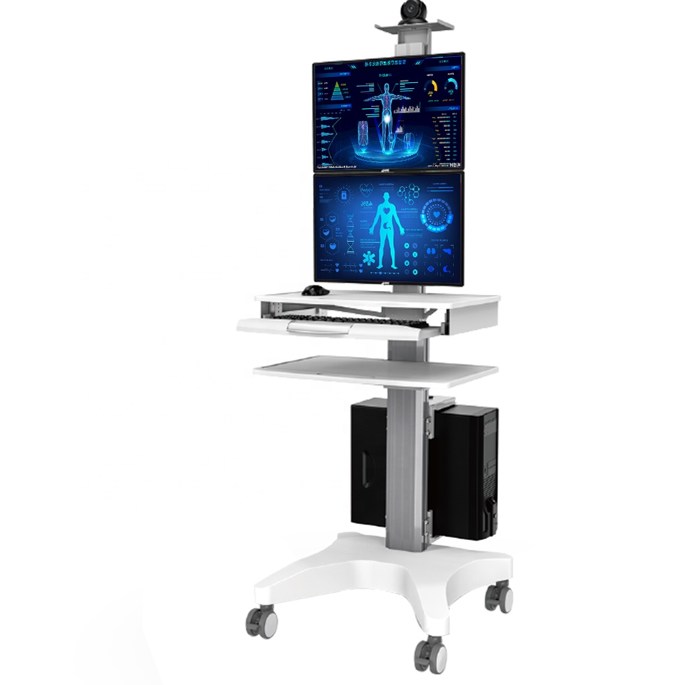Medical Lab Officer - Carrinho Médico Móvel Ajustável de Estilo