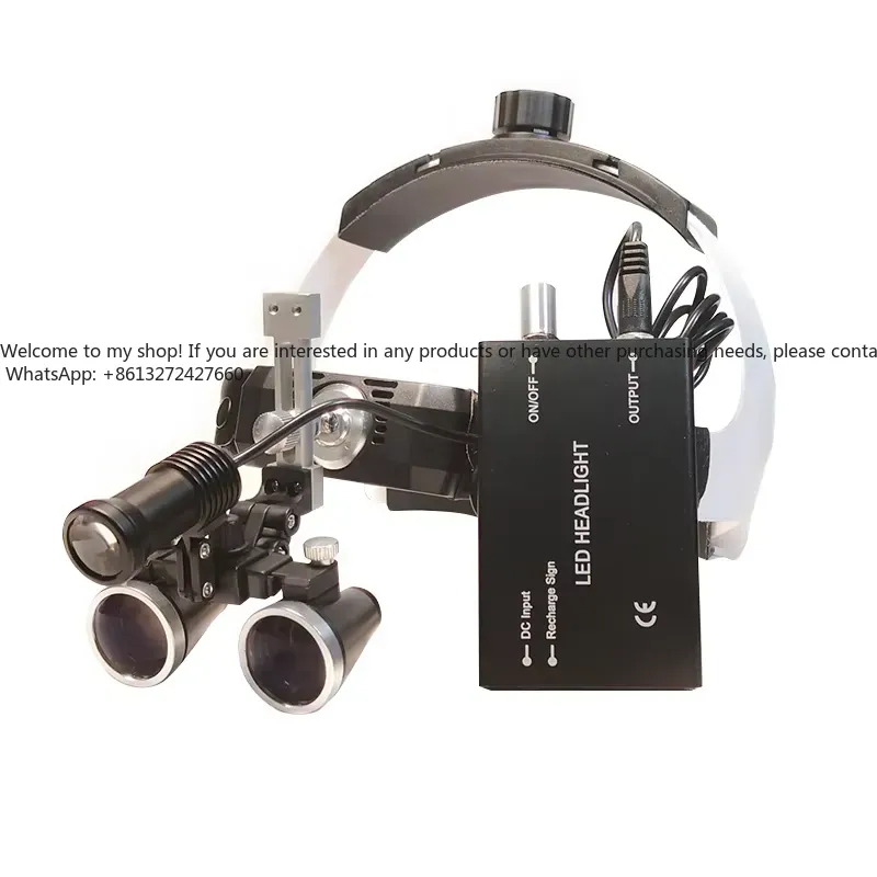 Lupa Binocular de Ampliação 3. - Led Medical Headlight avaliação e preço