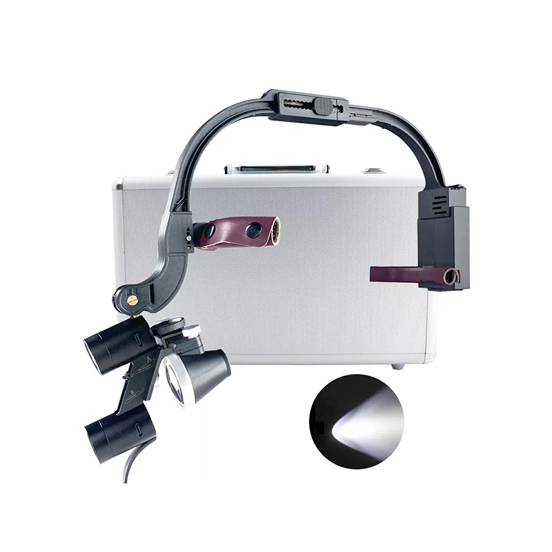 Lupa binocular médica portátil - Led Medical Headlight avaliação e preço