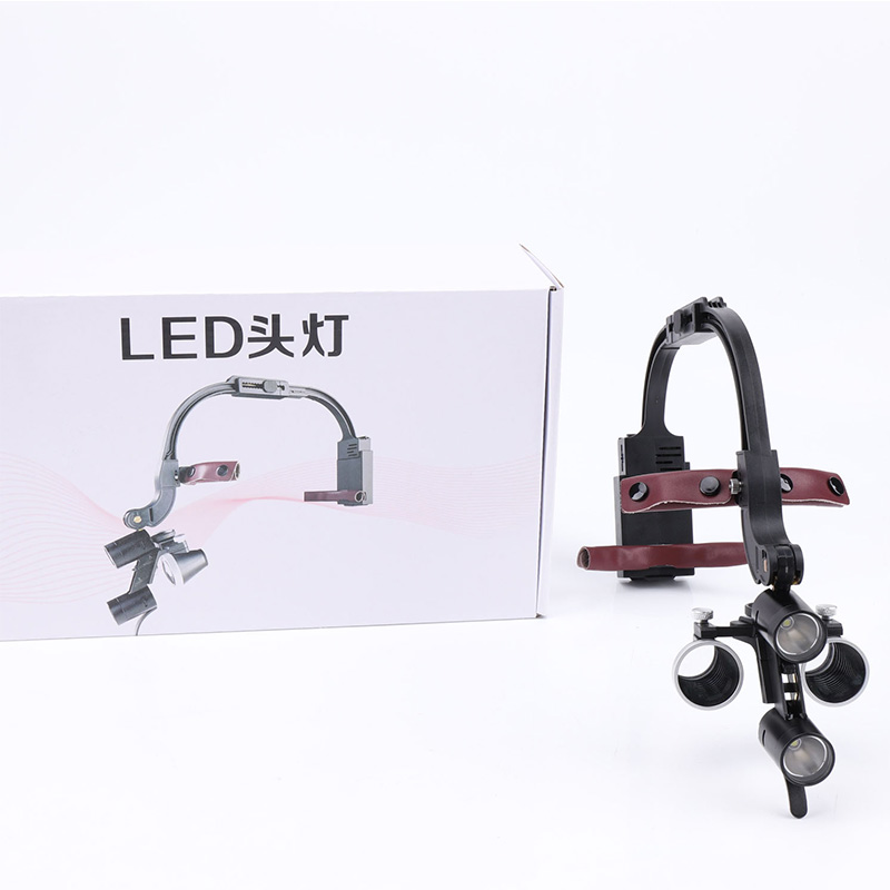 Lupa binocular médica portátil - Led Medical Headlight avaliação e preço