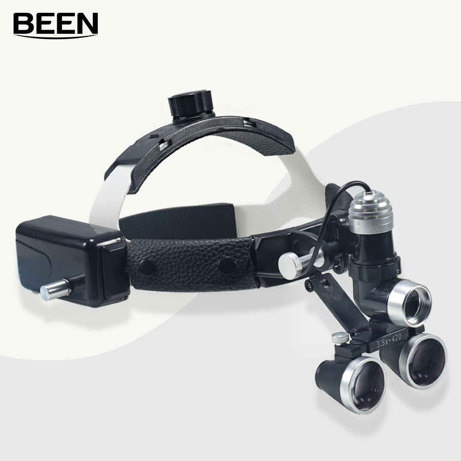 5w lupas dentárias led farol c - Led Medical Headlight avaliação e preço
