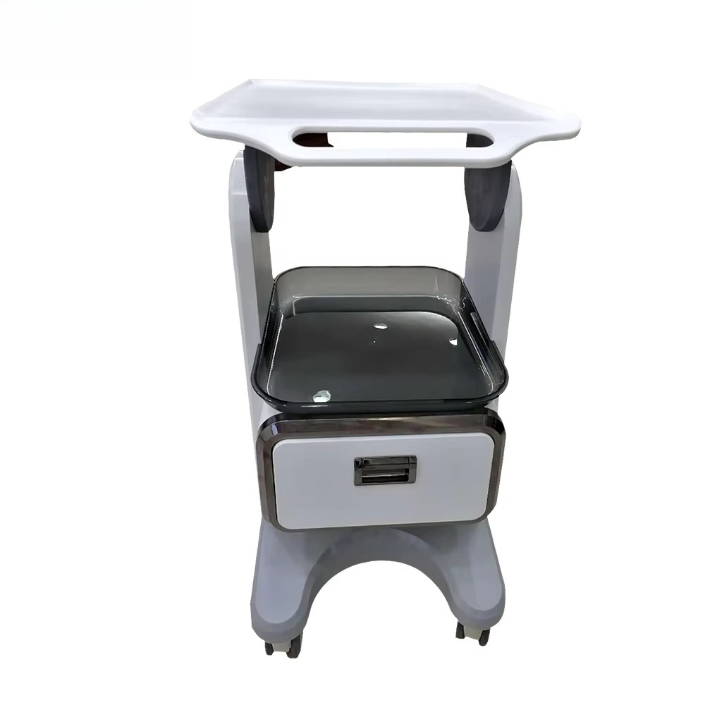 Carrinho móvel médico bandeja  - Medical Lab Officer avaliação e preço