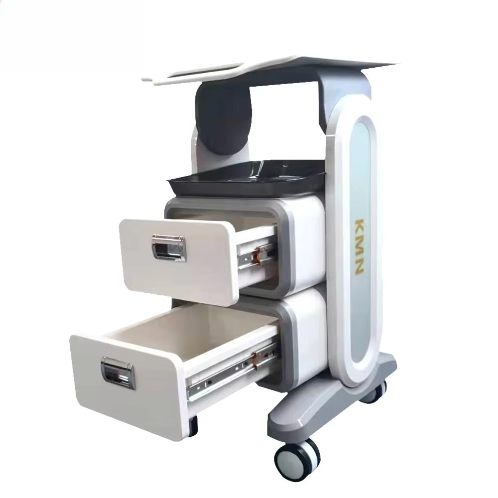 Carrinho móvel médico bandeja  - Medical Lab Officer avaliação e preço