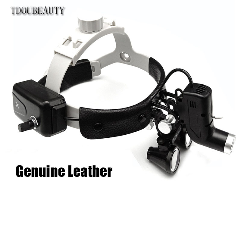 TDOUBEATUY 5W Lupa de farol mé - Led Medical Headlight avaliação e preço